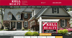 Desktop Screenshot of kellrealty.com